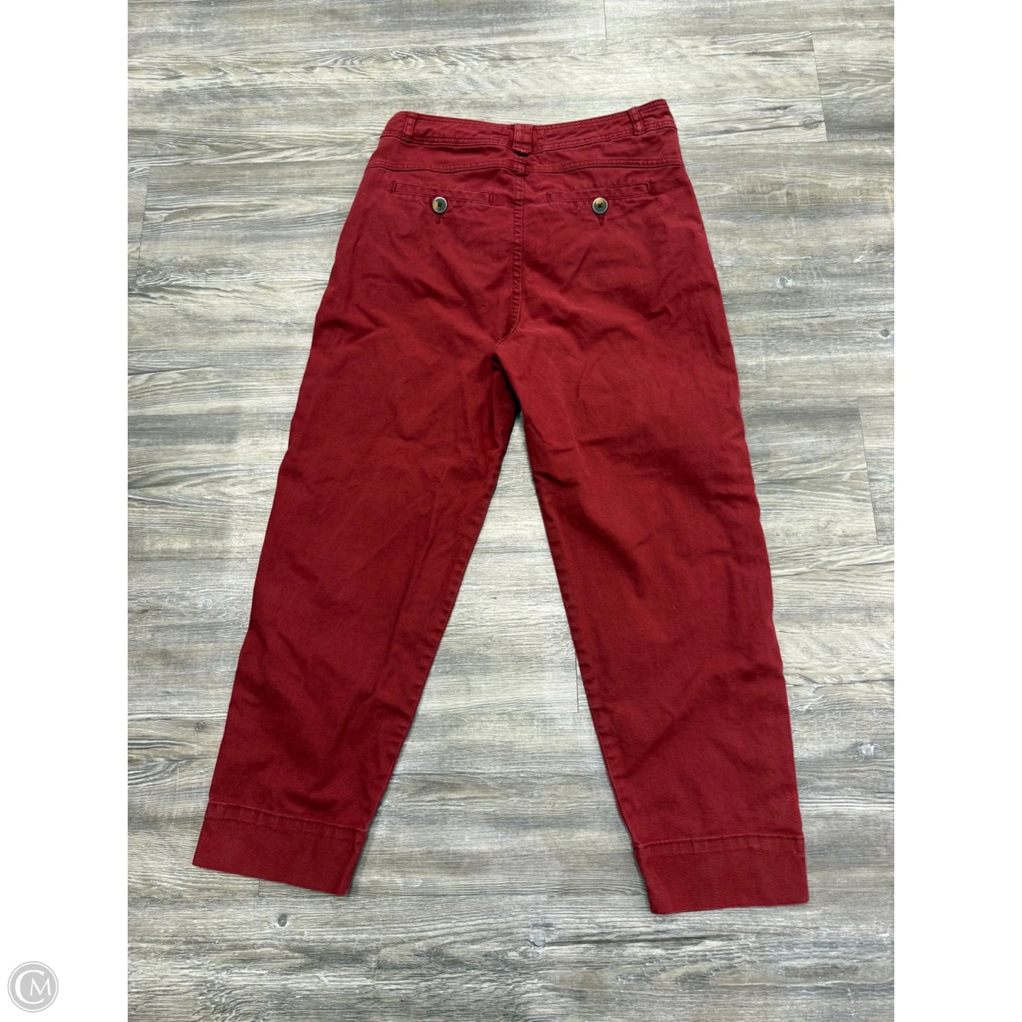 Pants Cargo & Utility By Anthropologie In Red, Size: 4