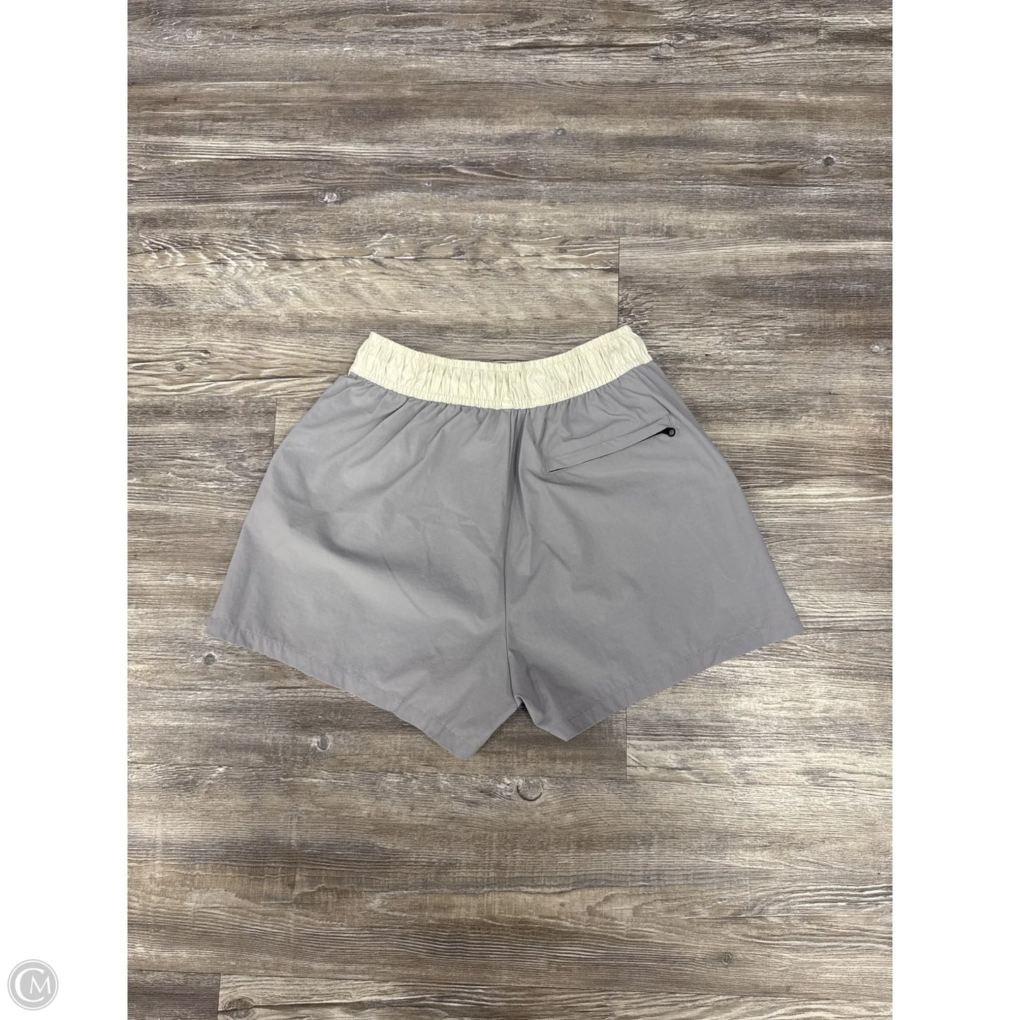 Shorts By Bearded Goat In Grey & Tan, Size: S