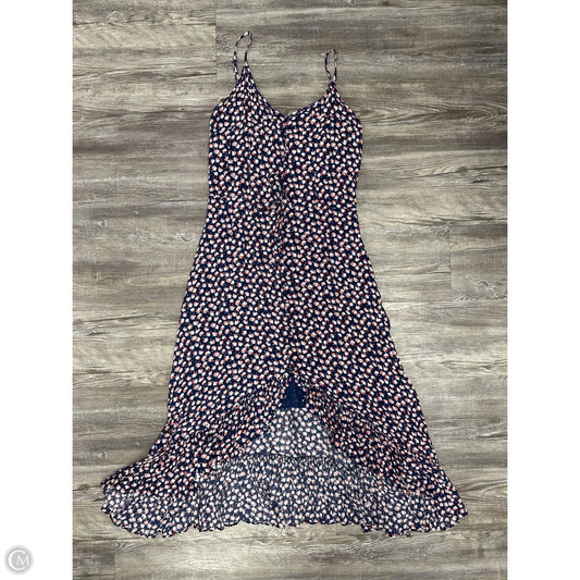 Dress Casual Midi By Rails In Blue Red & White, Size: S