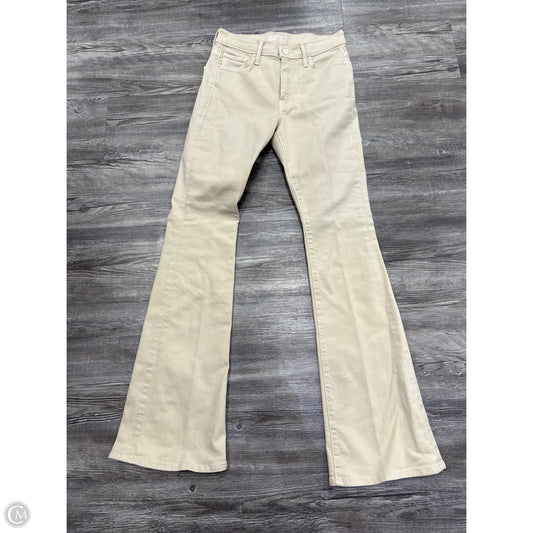 Jeans Flared By Mother In Tan Denim, Size: 2