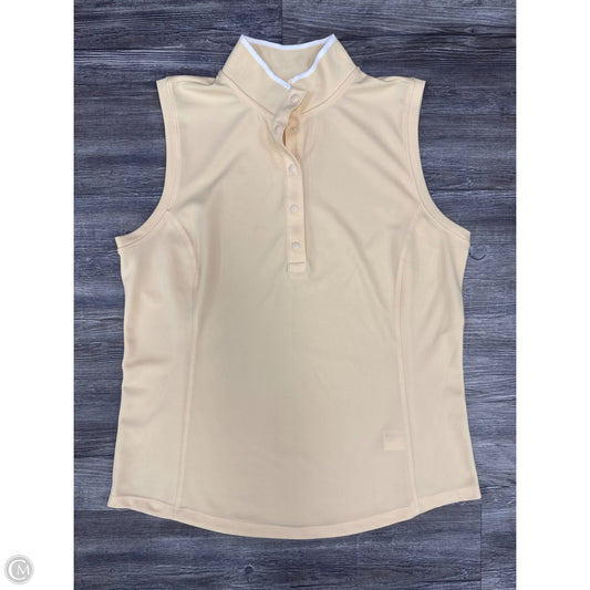 Athletic Tank Top By Clothes Mentor In Yellow, Size: M