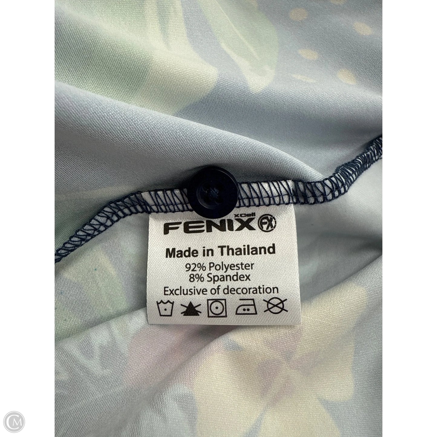 Athletic Tank Top By Clothes Mentor In Floral Print, Size: L