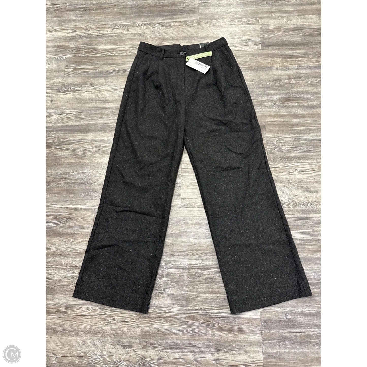 Pants Wide Leg By Frank and Oak In Blue & Grey, Size: 12