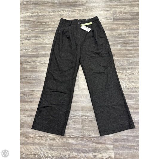 Pants Wide Leg By Frank and Oak In Blue & Grey, Size: 12