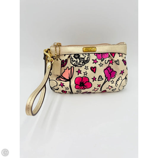 Wristlet Designer By Coach, Size: Medium