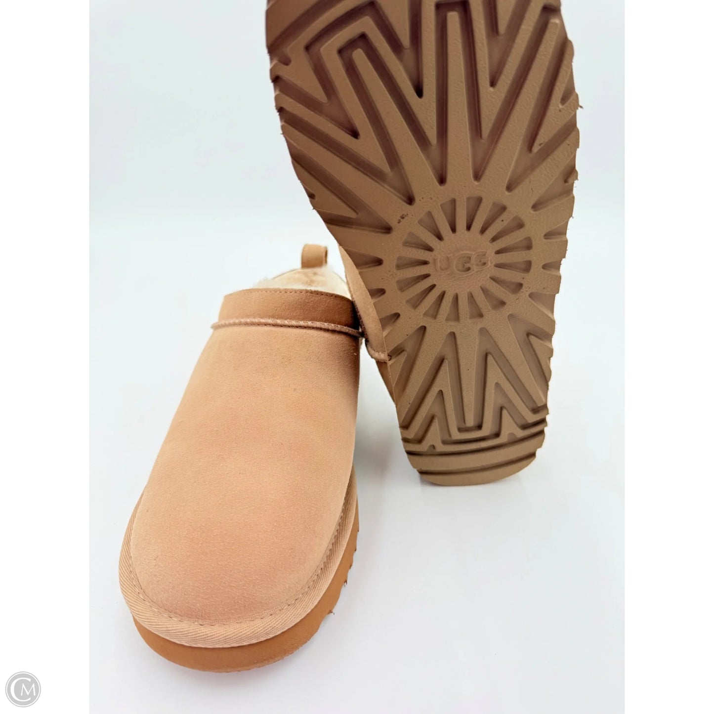 Boots Designer By Ugg In Tan, Size: 9