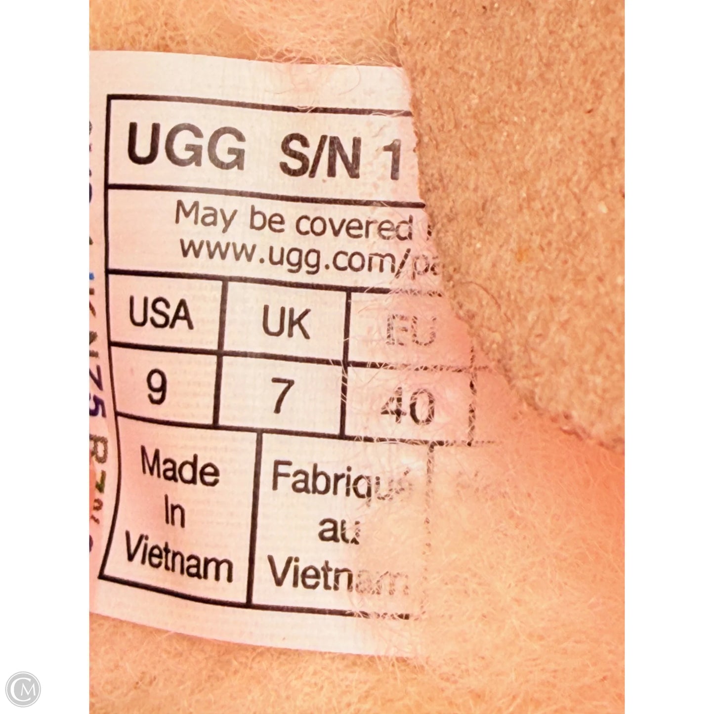 Boots Designer By Ugg In Tan, Size: 9