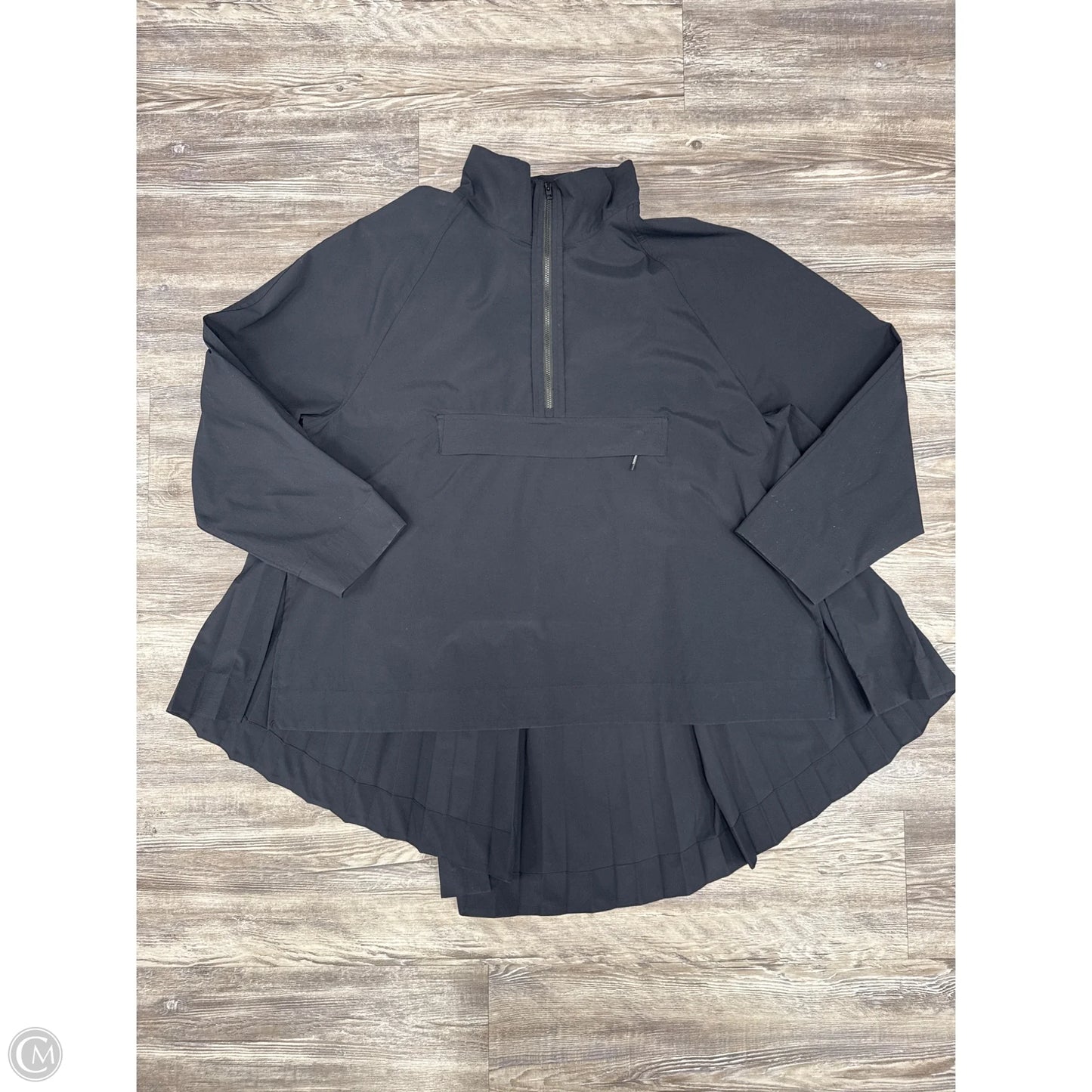Athletic Jacket By Athleta In Black, Size: L