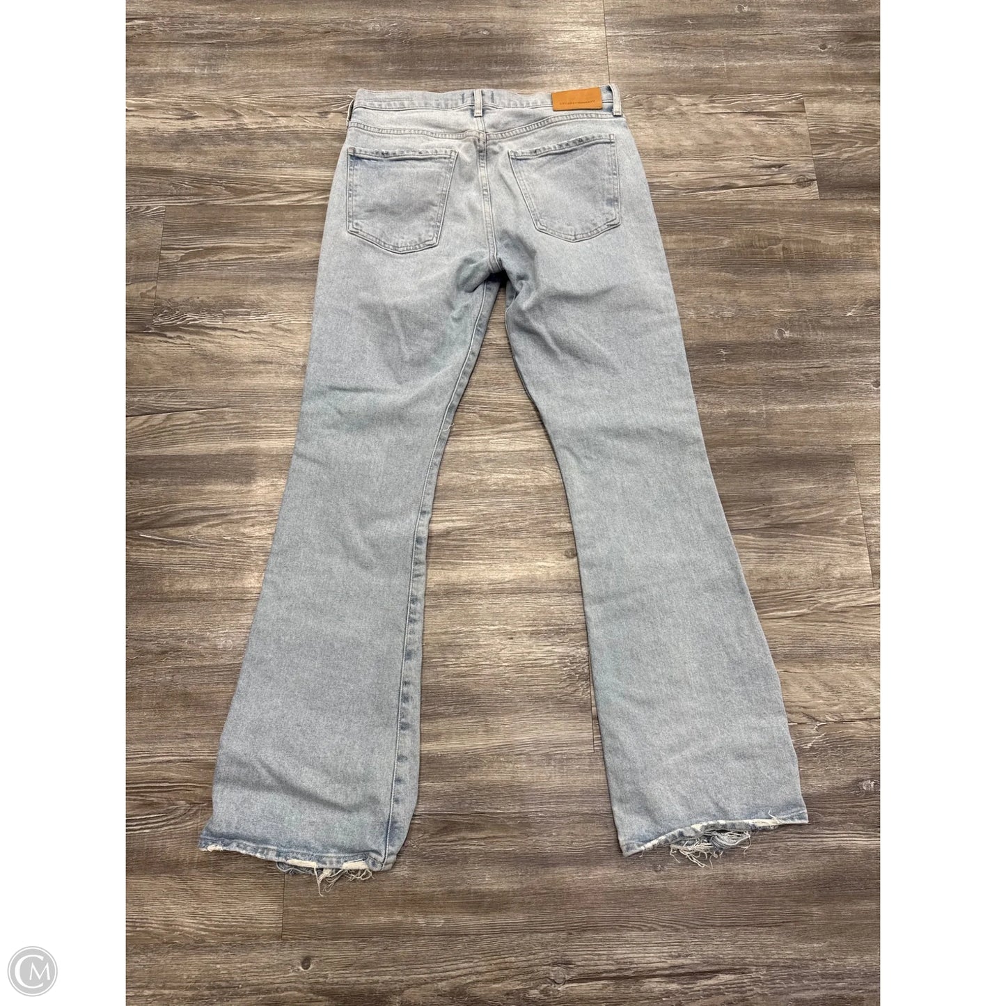 Jeans Flared By Citizens Of Humanity In Blue Denim, Size: 4
