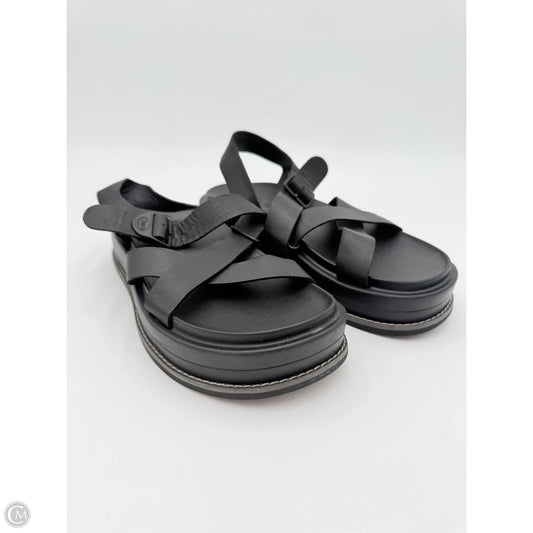 Sandals Heels Platform By Chacos In Black, Size: 7