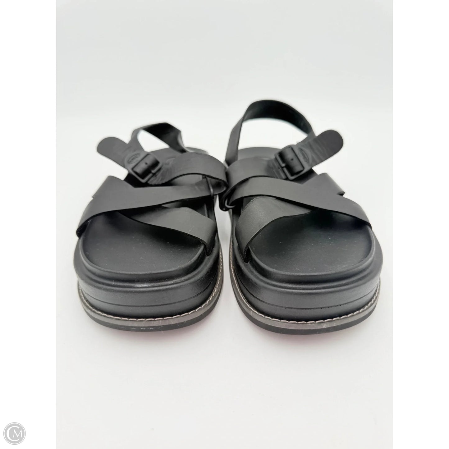 Sandals Heels Platform By Chacos In Black, Size: 7