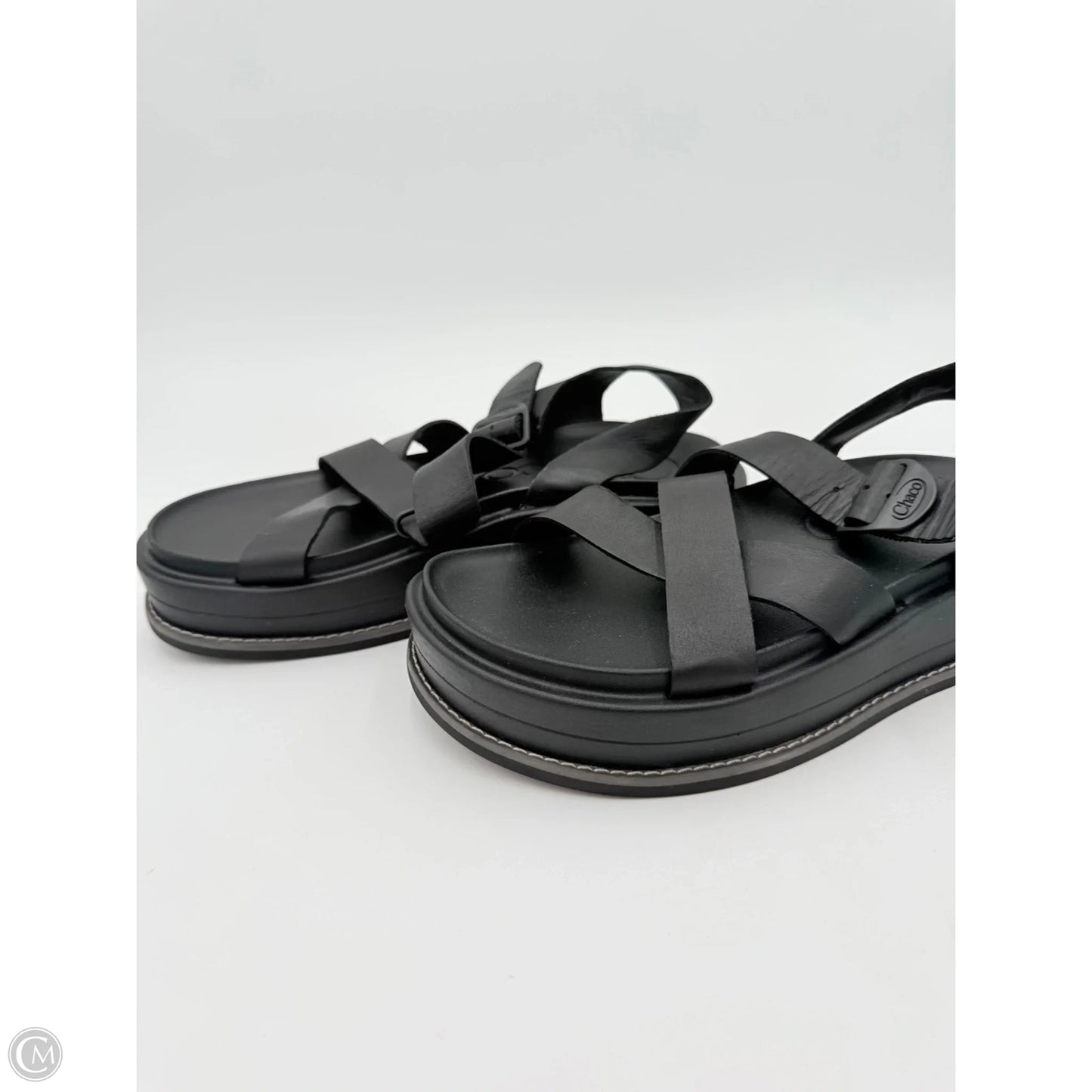 Sandals Heels Platform By Chacos In Black, Size: 7