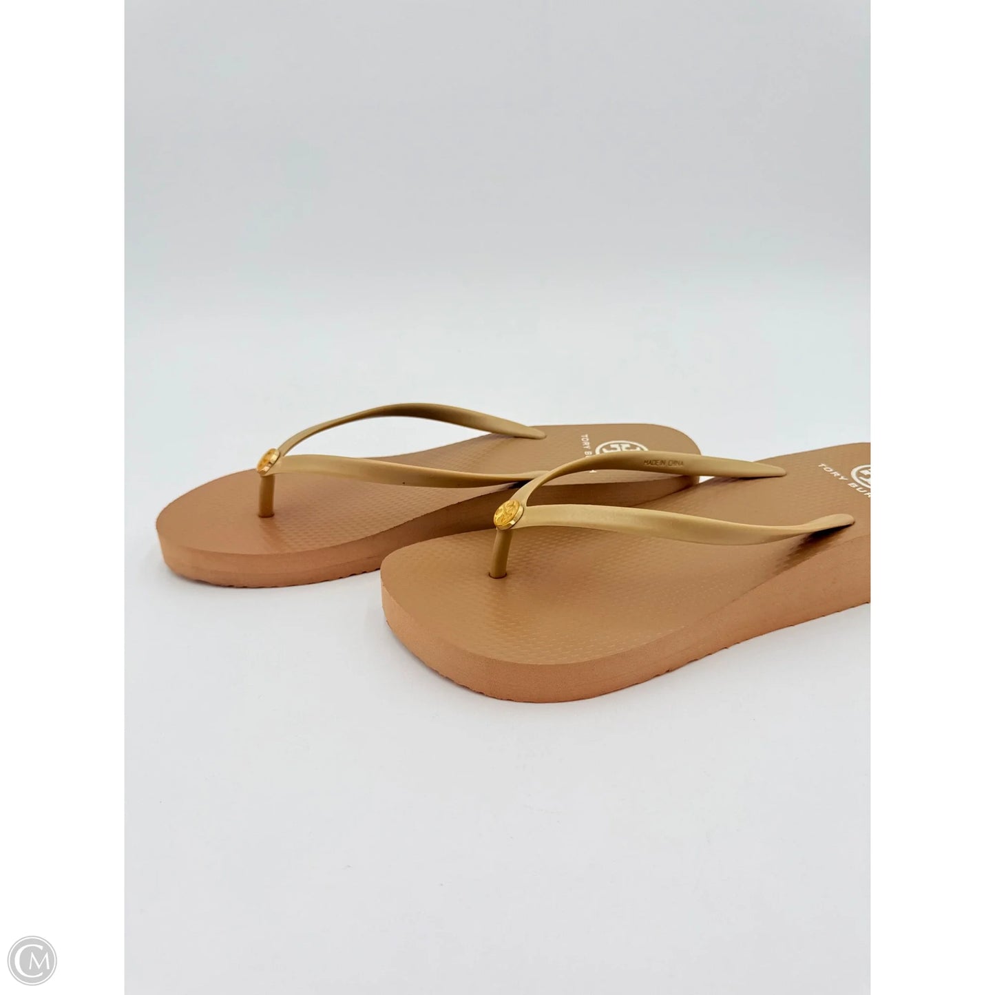 Sandals Designer By Tory Burch In Tan, Size: 10