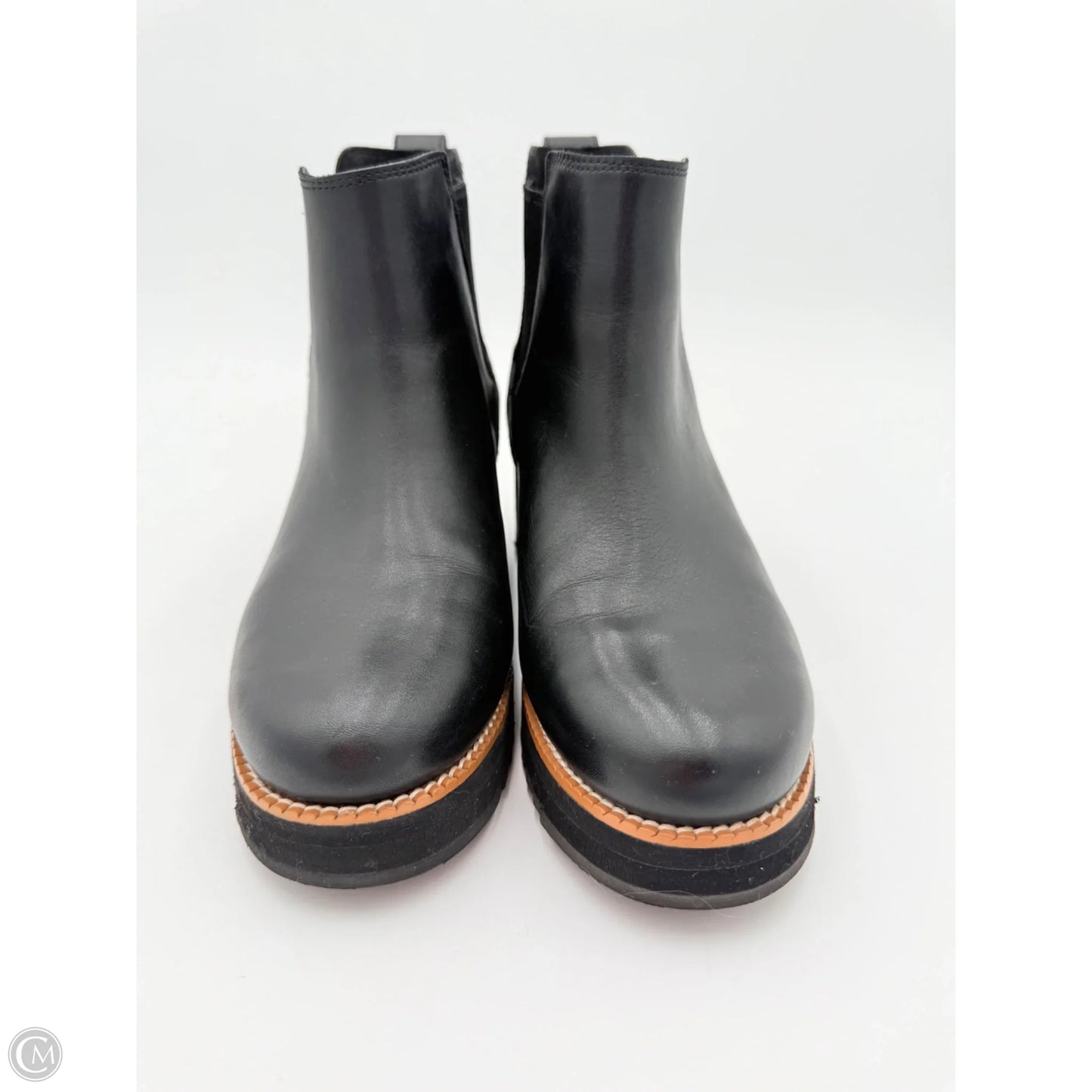 Boots Ankle Heels By Cole-haan In Black, Size: 6.5