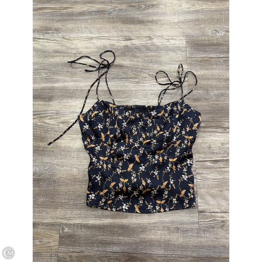 Top Sleeveless By Anthropologie In Floral Print, Size: Xs