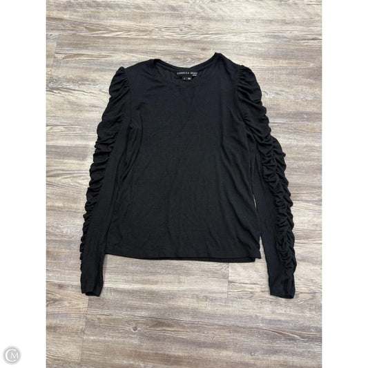 Top Long Sleeve By Veronica Beard In Black, Size: S