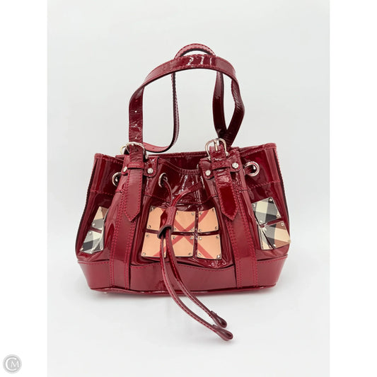 Handbag Luxury Designer By Burberry, Size: Medium