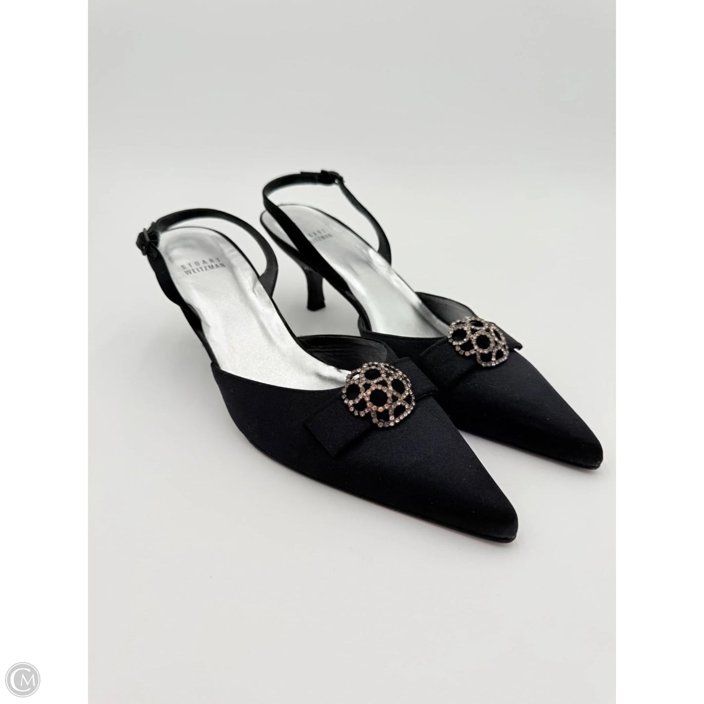 Shoes Designer By Stuart Weitzman In Black, Size: 9.5