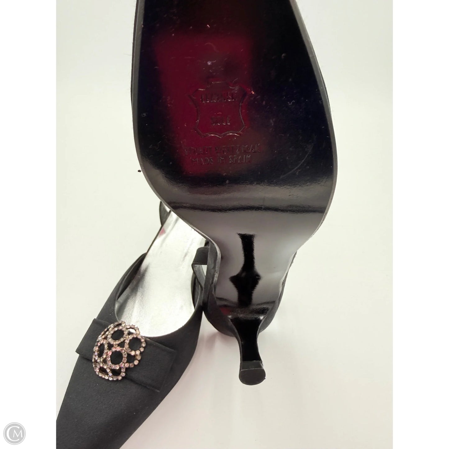 Shoes Designer By Stuart Weitzman In Black, Size: 9.5