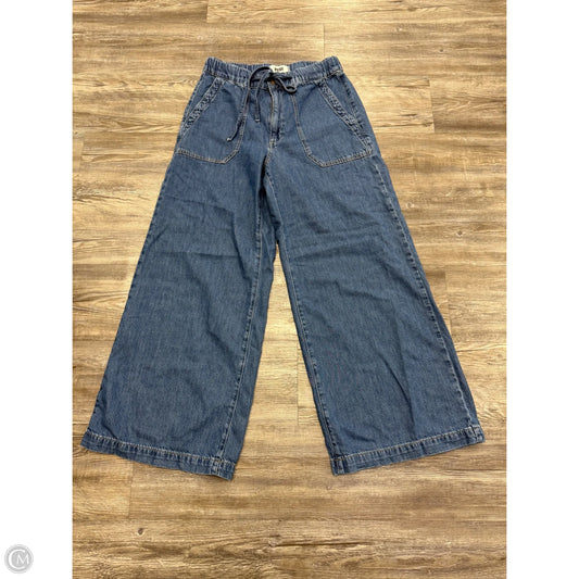 Jeans Wide Leg By Paige In Blue Denim, Size: 6