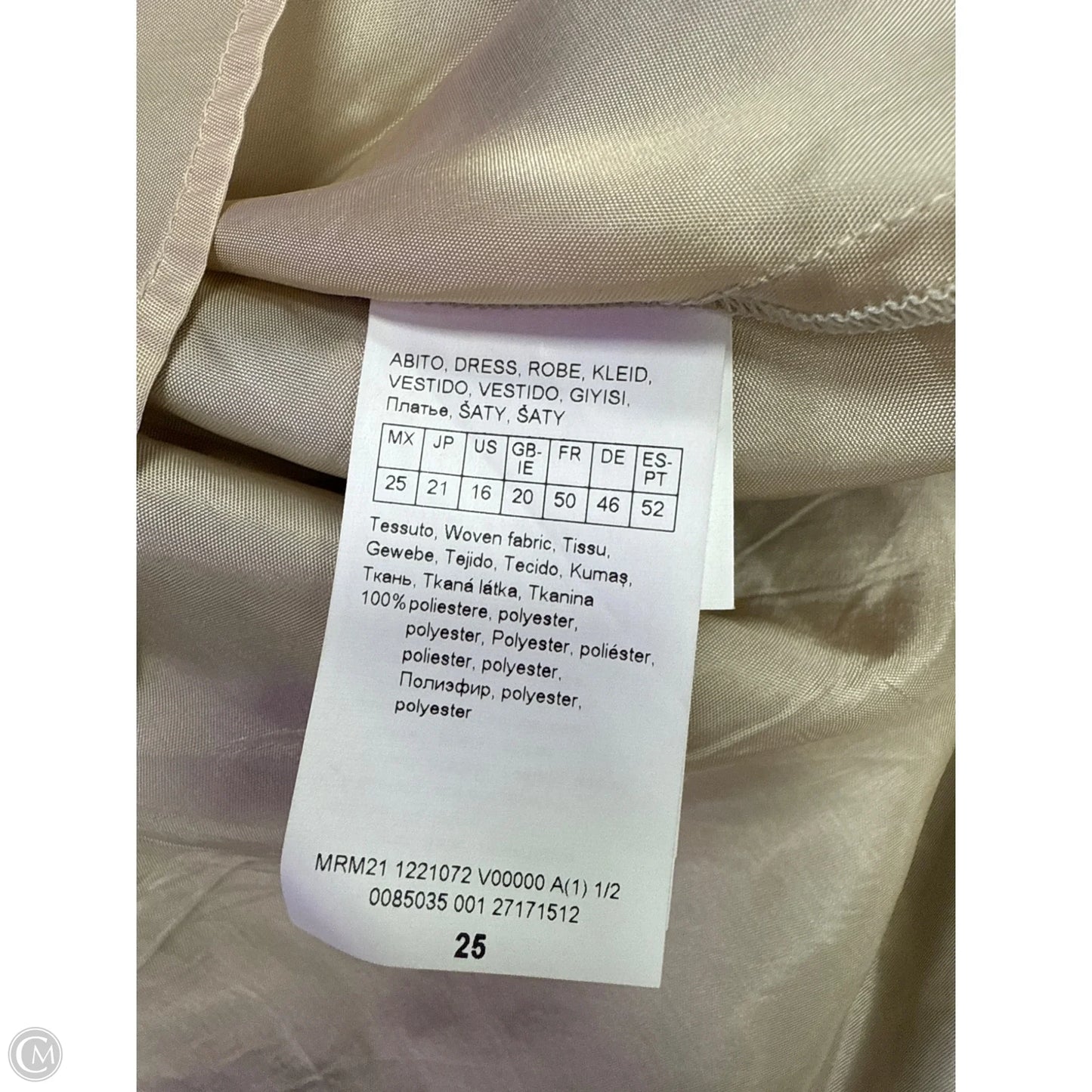 Dress Party Short By Cma In Black & Cream, Size: 16