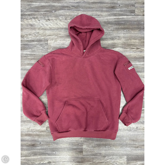 Sweatshirt Hoodie By Cmc In Pink, Size: L