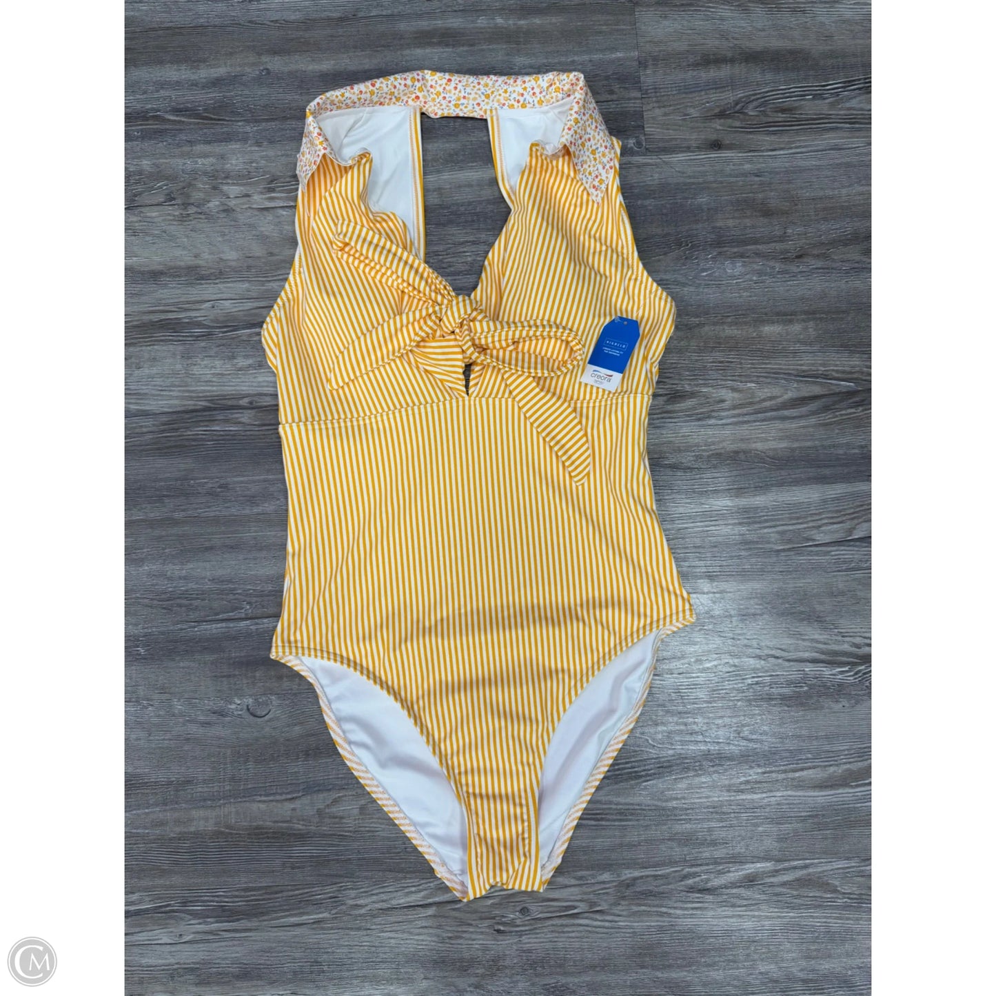 Swimsuit By Lands End In Yellow, Size: 14