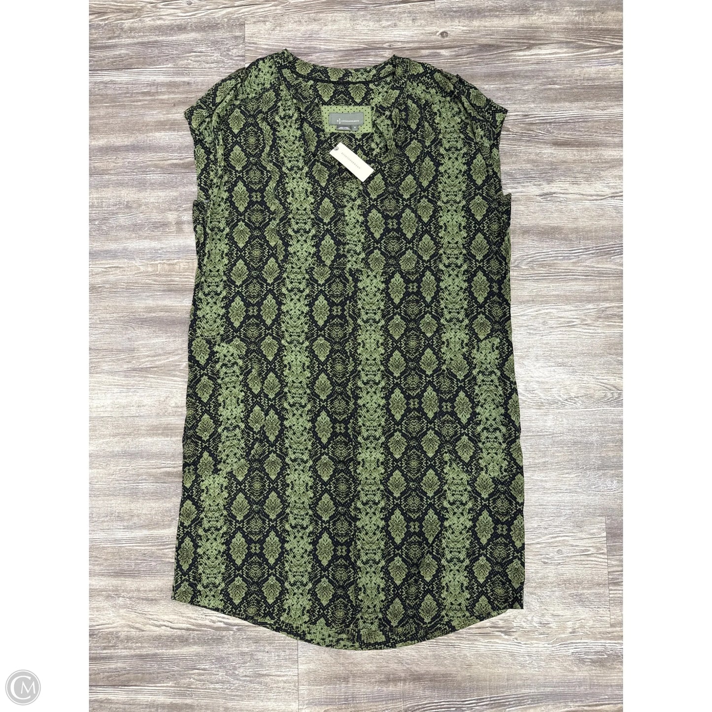 Dress Casual Midi By Anthropologie In Snakeskin Print, Size: M