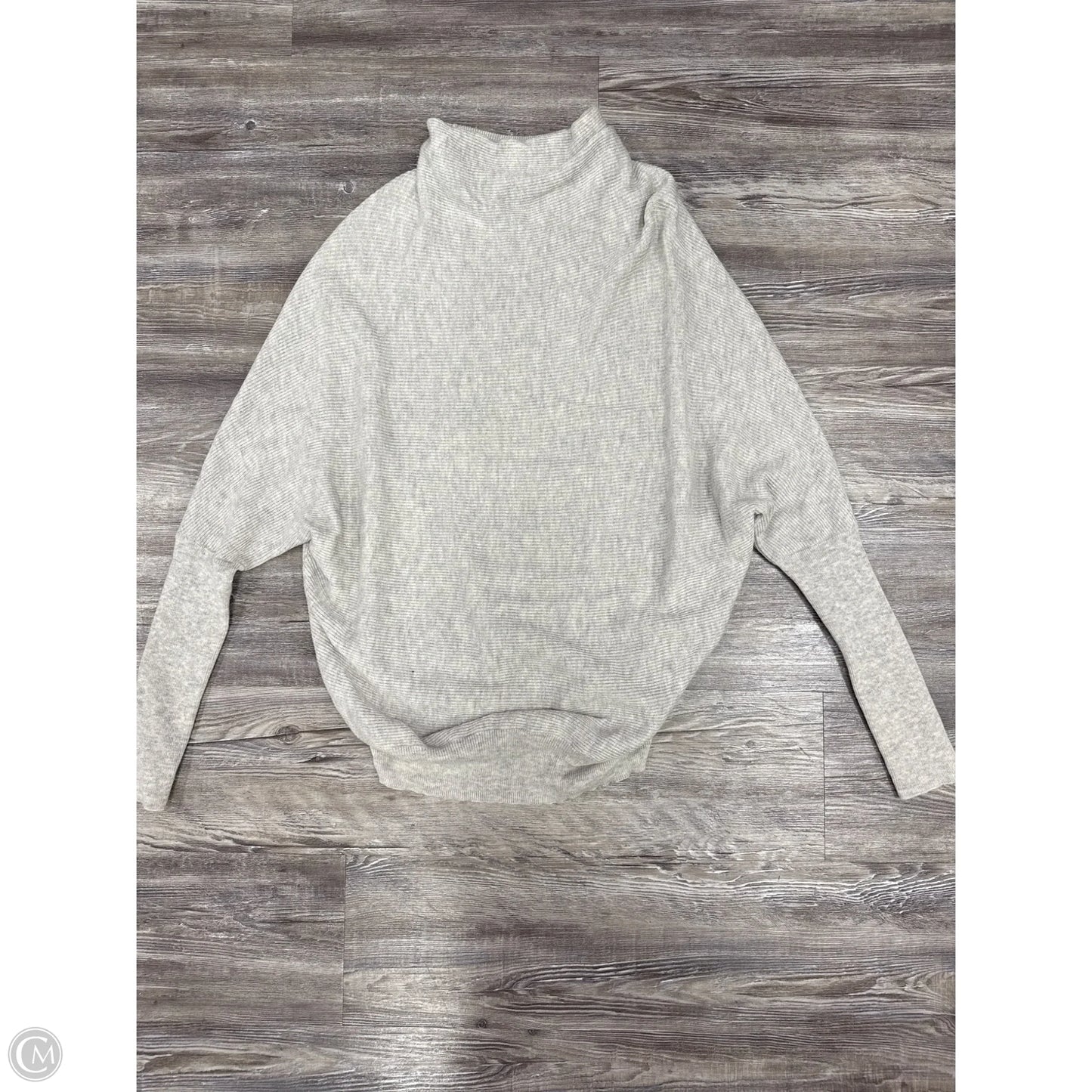 Sweater Cardigan Designer By All Saints In Grey, Size: M