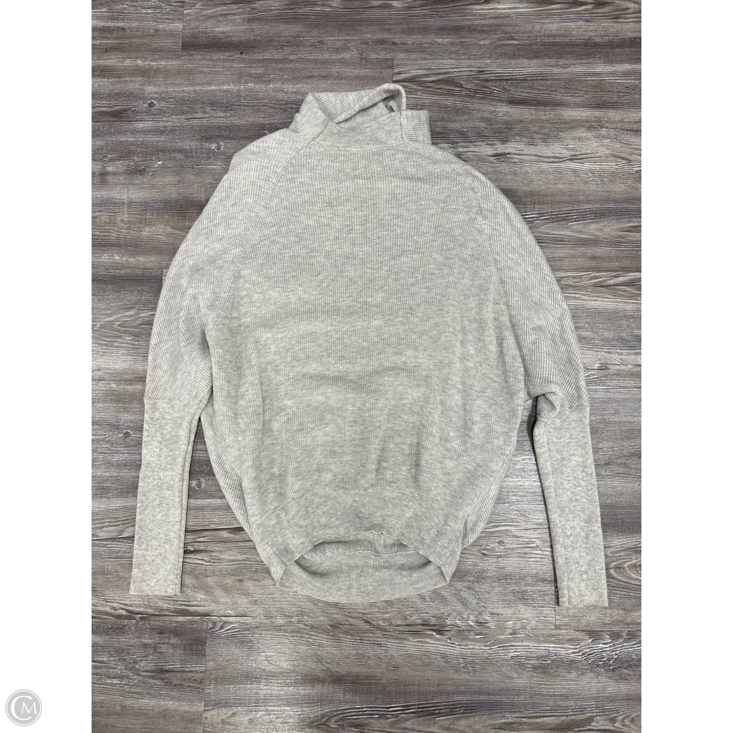 Sweater Cardigan Designer By All Saints In Grey, Size: M