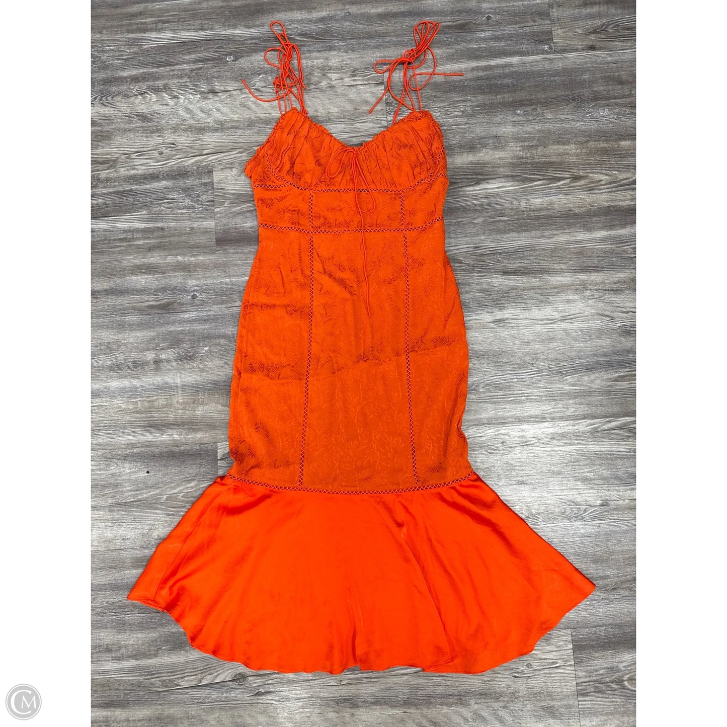 Dress Party Midi By Free People In Orange, Size: 8