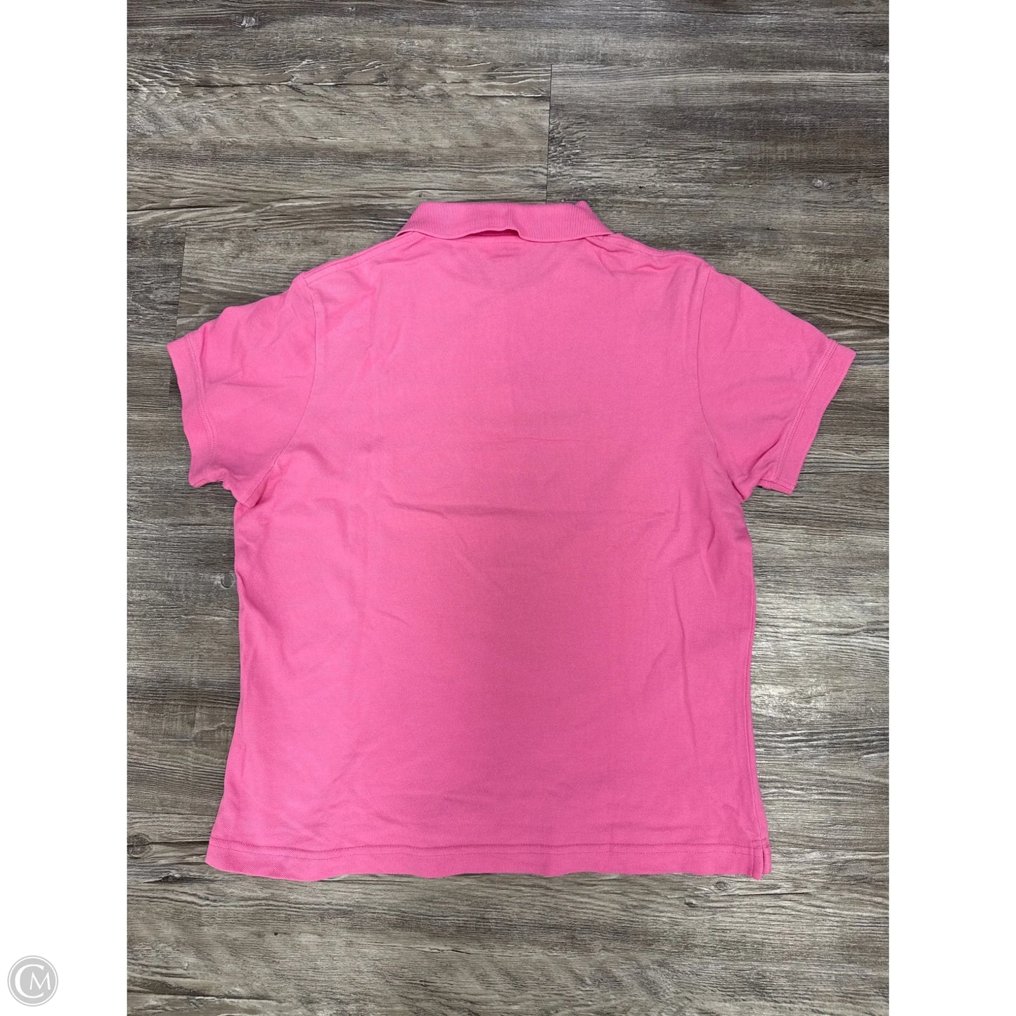Top Short Sleeve Designer By Lilly Pulitzer In Pink, Size: M