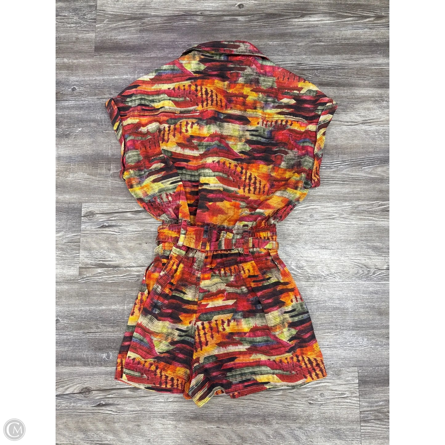 Dress Casual Short By Chufy In Plaid Pattern, Size: S