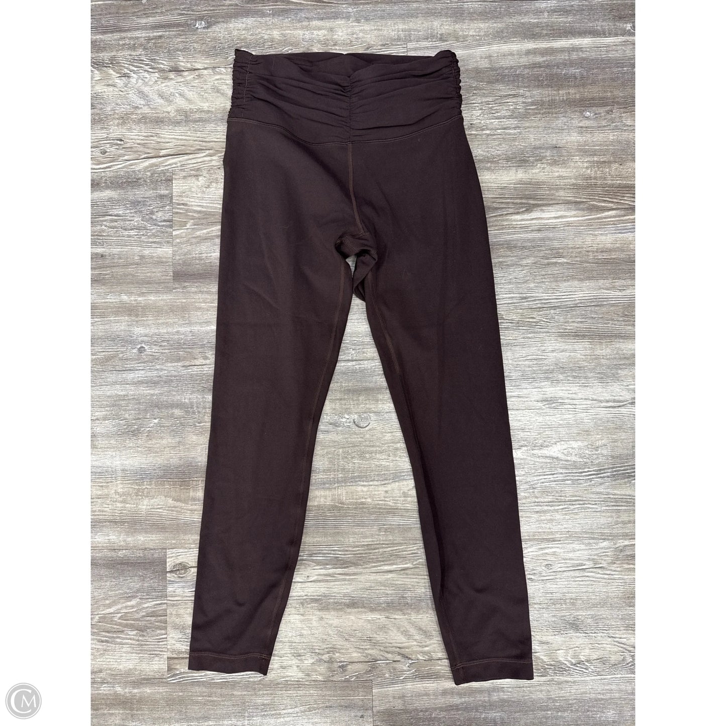 Athletic Leggings By Lululemon In Brown, Size: 8