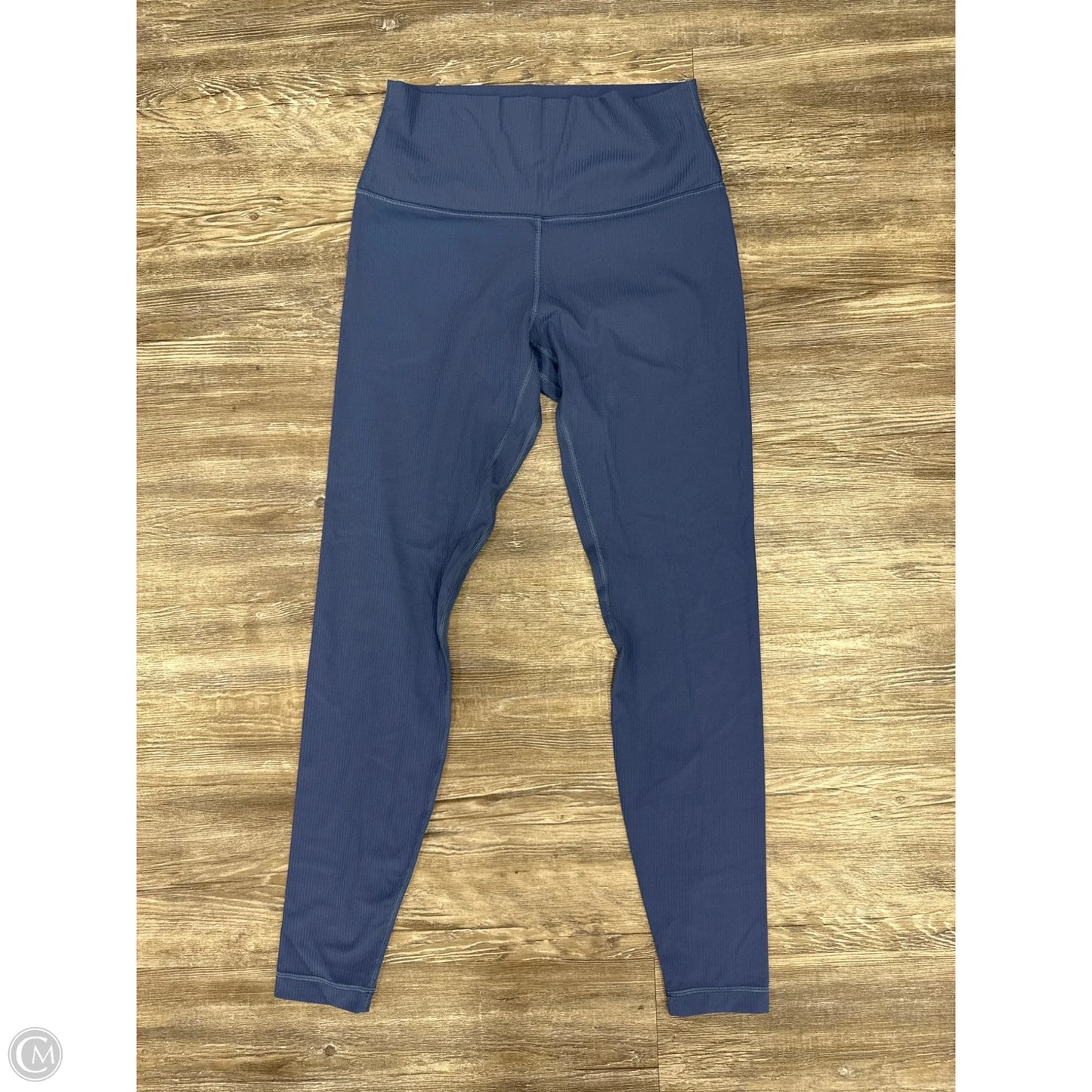 Athletic Leggings By Lululemon In Blue, Size: 8