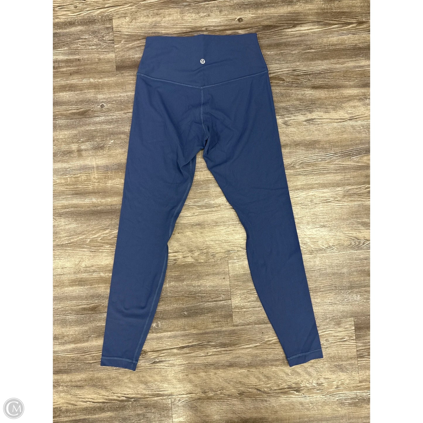 Athletic Leggings By Lululemon In Blue, Size: 8