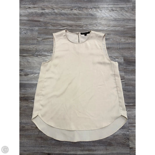 Top Sleeveless By Banana Republic In Tan, Size: Xs