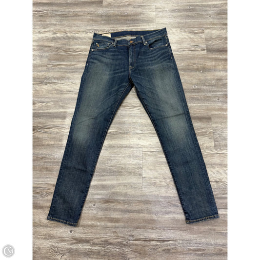 Jeans Skinny By Polo Ralph Lauren In Blue Denim, Size: 14