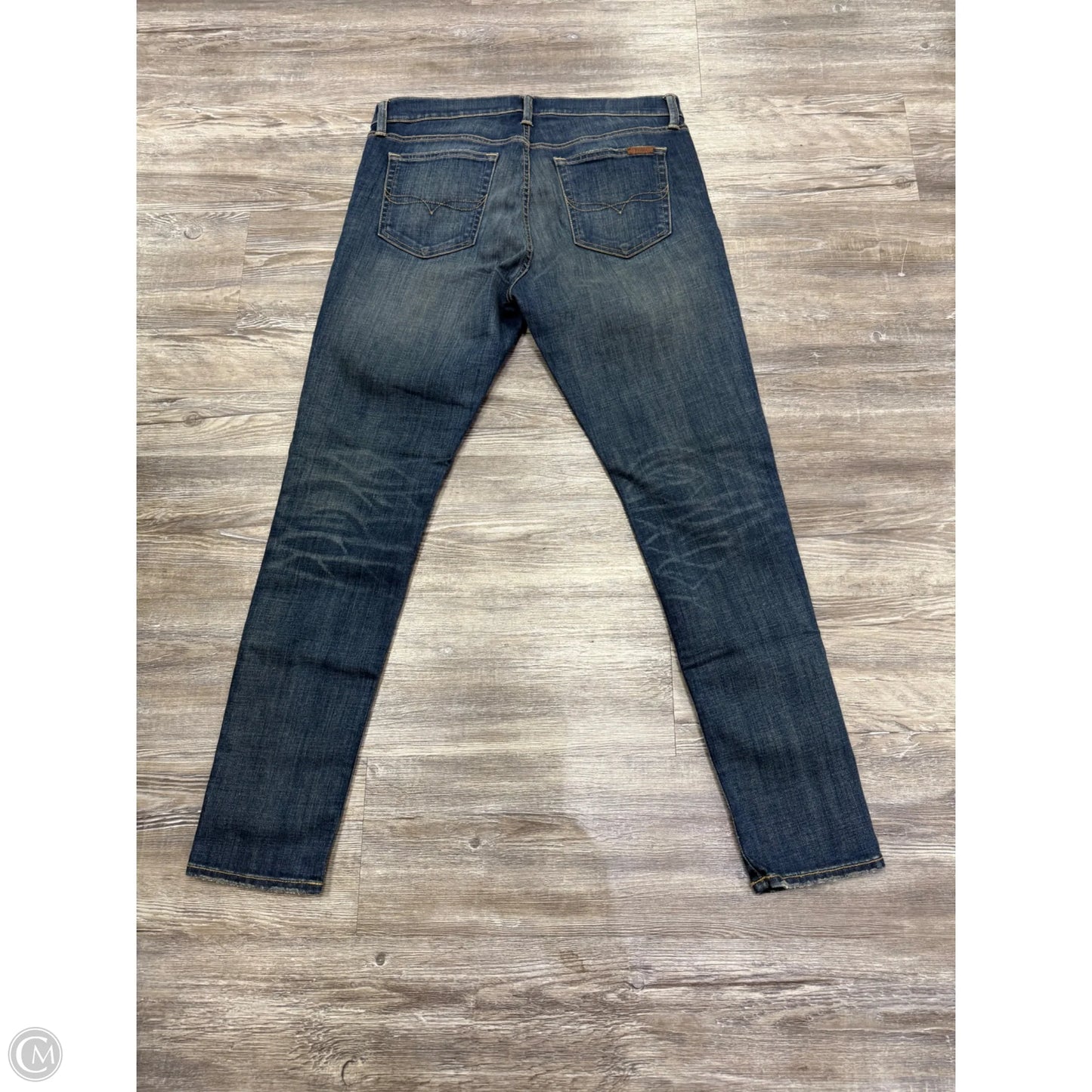 Jeans Skinny By Polo Ralph Lauren In Blue Denim, Size: 14