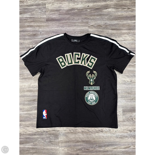 Athletic Top Short Sleeve By Clothes Mentor In Black, Size: 2x