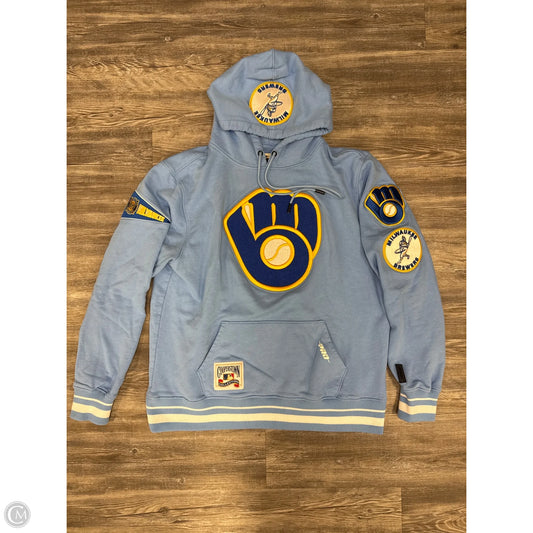 Athletic Sweatshirt Hoodie By Clothes Mentor In Blue, Size: 2x