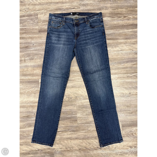 Jeans Boyfriend By Kut In Blue Denim, Size: 10