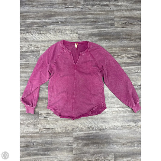 Sweater By Pilcro In Pink, Size: S