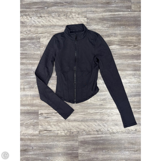 Athletic Jacket By Alo In Black, Size: Xs