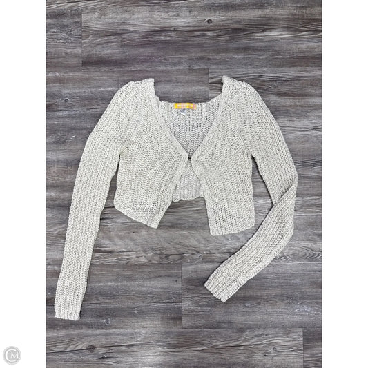 Sweater Cardigan By Urban Outfitters In Cream, Size: Xs
