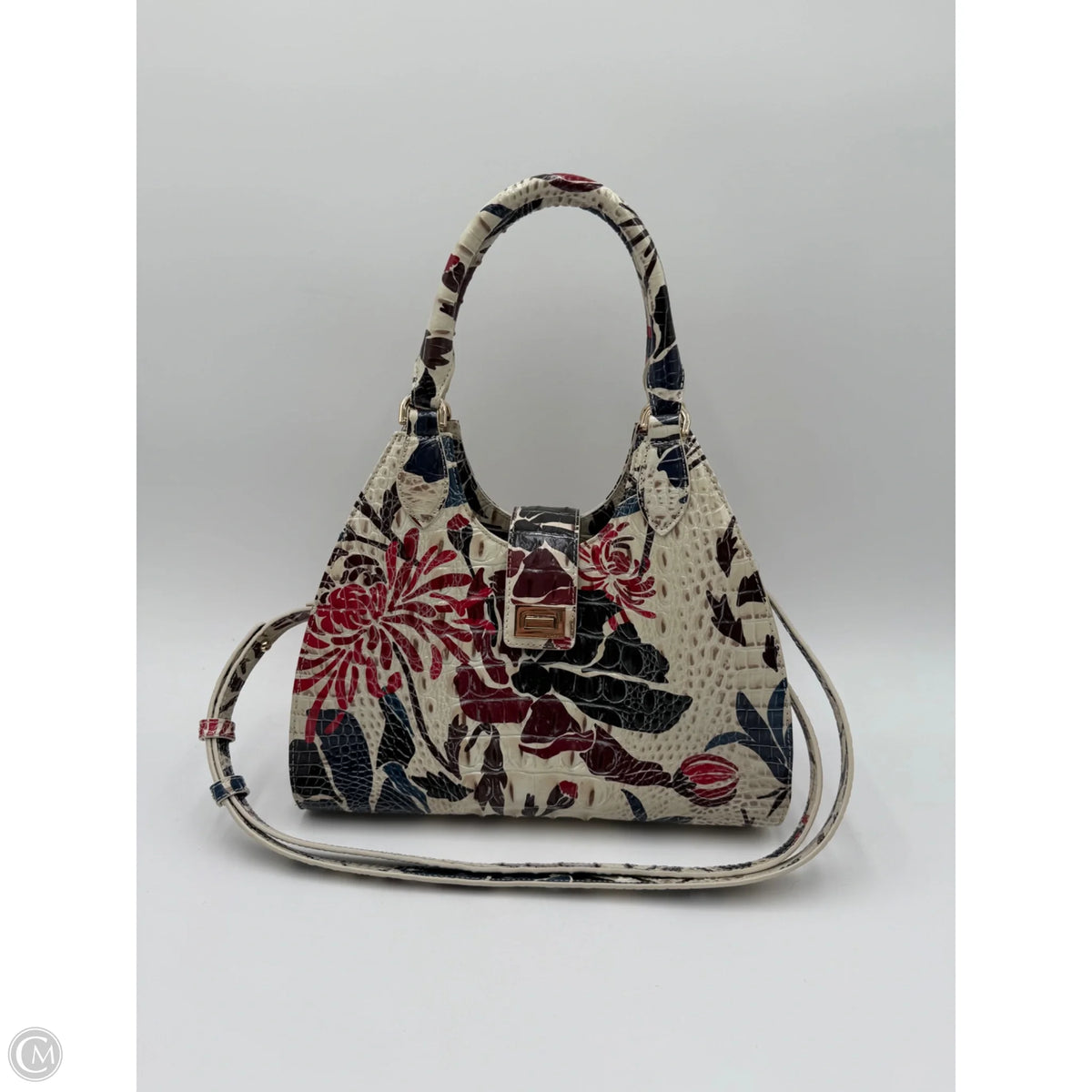 Handbag Designer By Brahmin, Size: Small