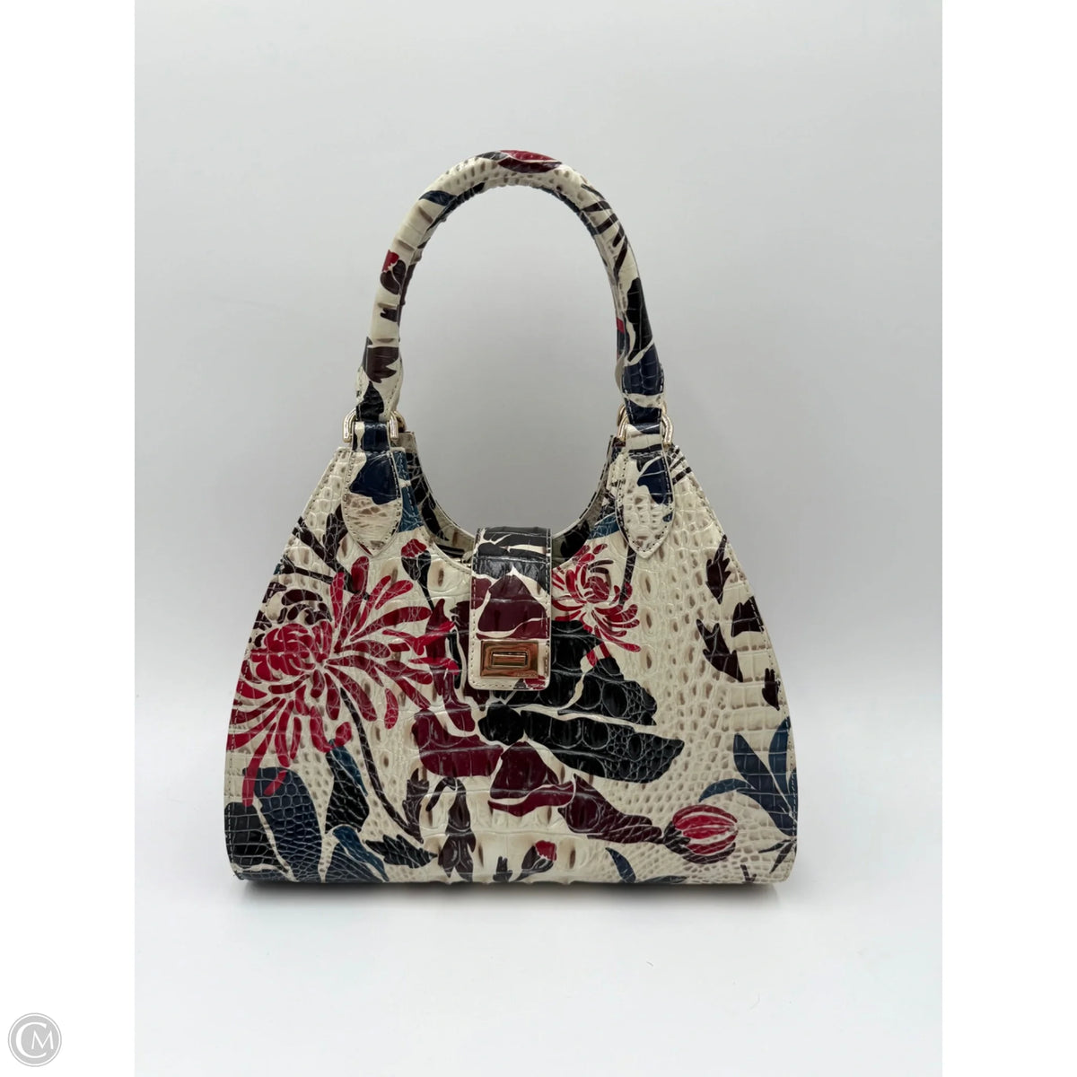 Handbag Designer By Brahmin, Size: Small