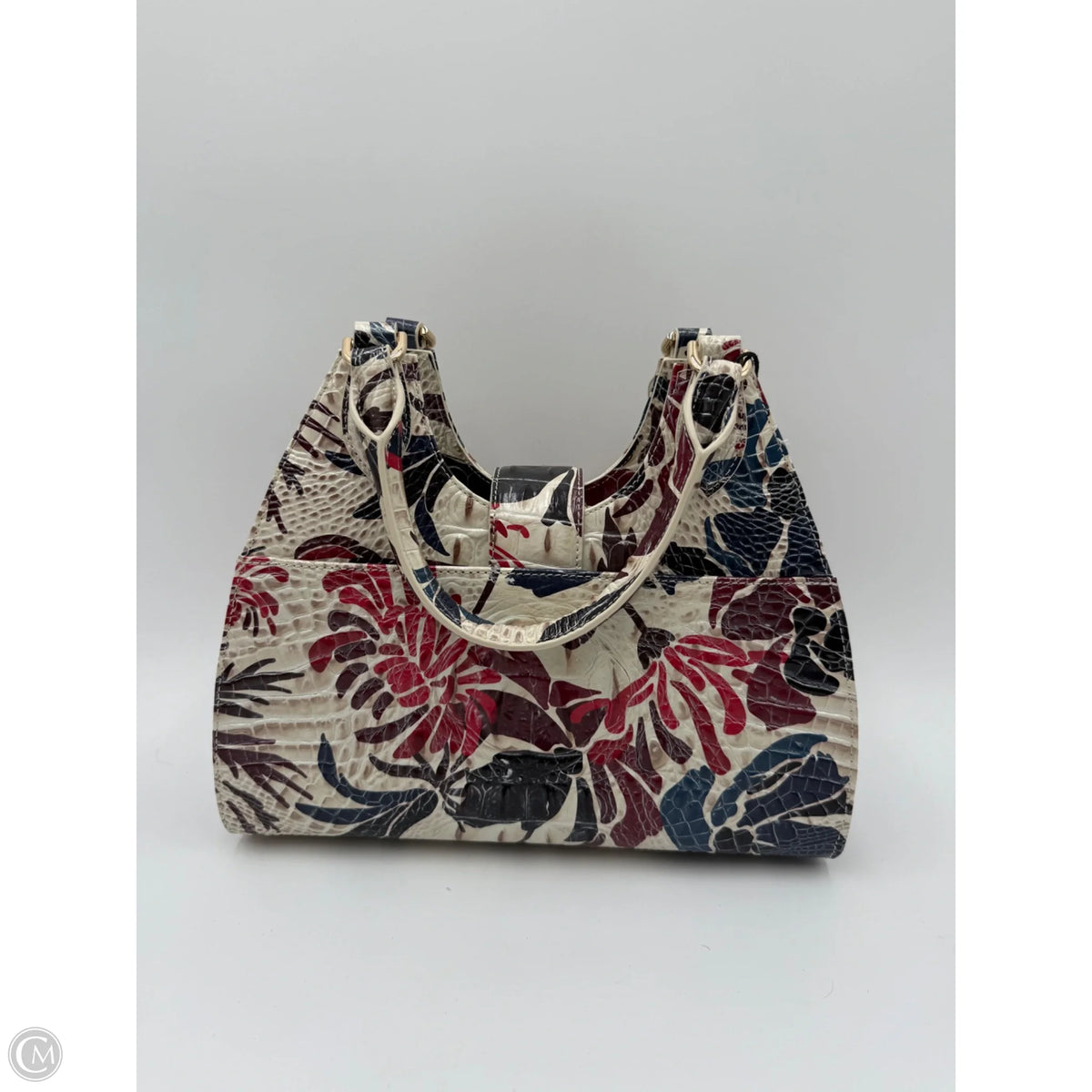 Handbag Designer By Brahmin, Size: Small