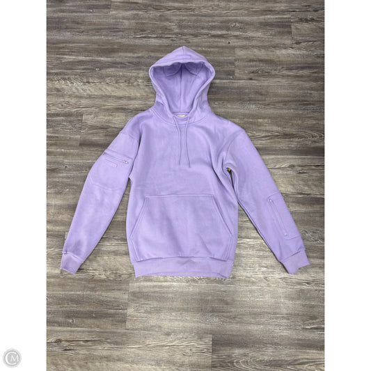 Sweatshirt Hoodie By Comfrt In Purple, Size: Xs