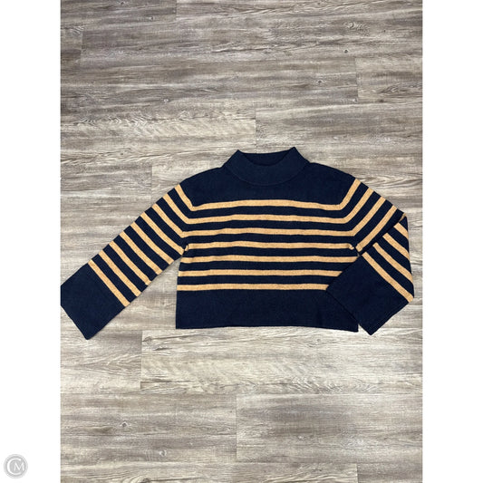 Sweater By J. Crew In Blue & Brown, Size: M